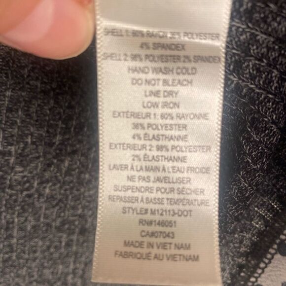 Faith and Joy Faux Top Double Layered 3/4 Length Sleeves - Picture 5 of 6